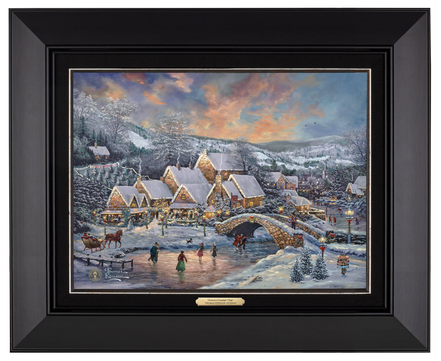 Christmas at Lamplight Village - Canvas Classics