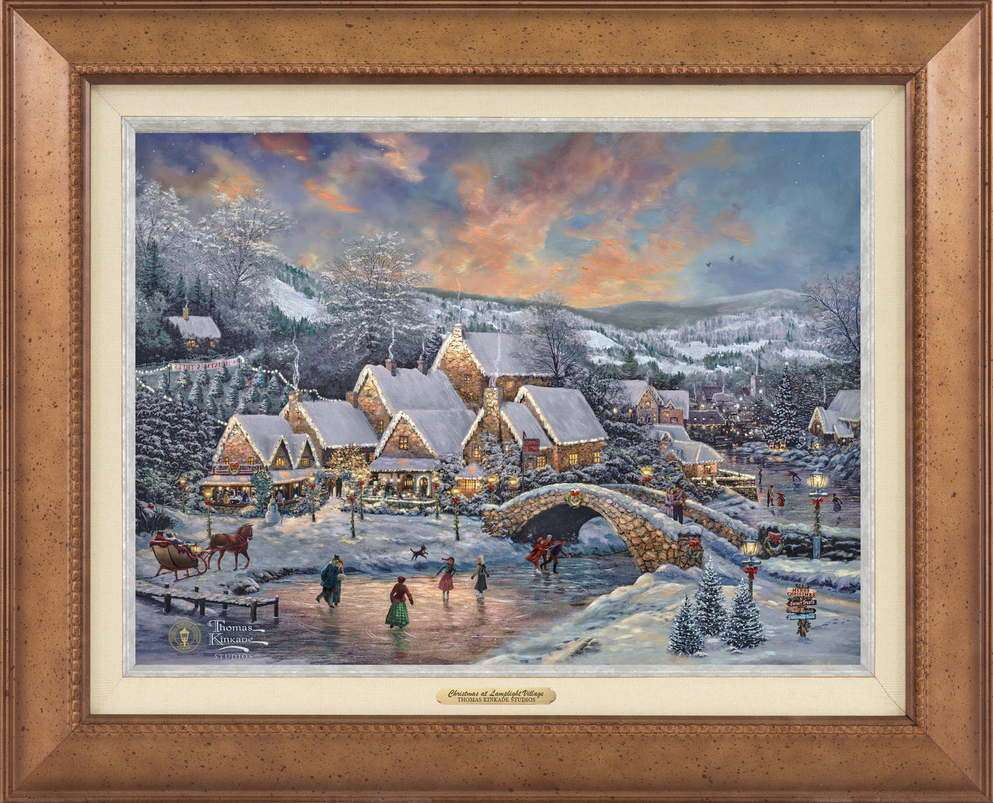 Christmas at Lamplight Village - Canvas Classics