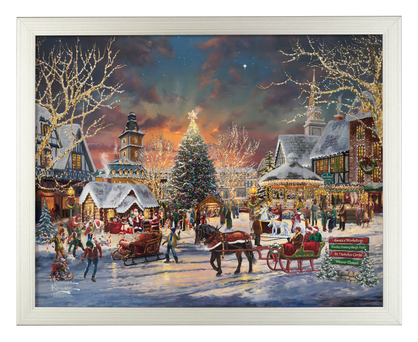 The Christmas Festival - Art Prints
