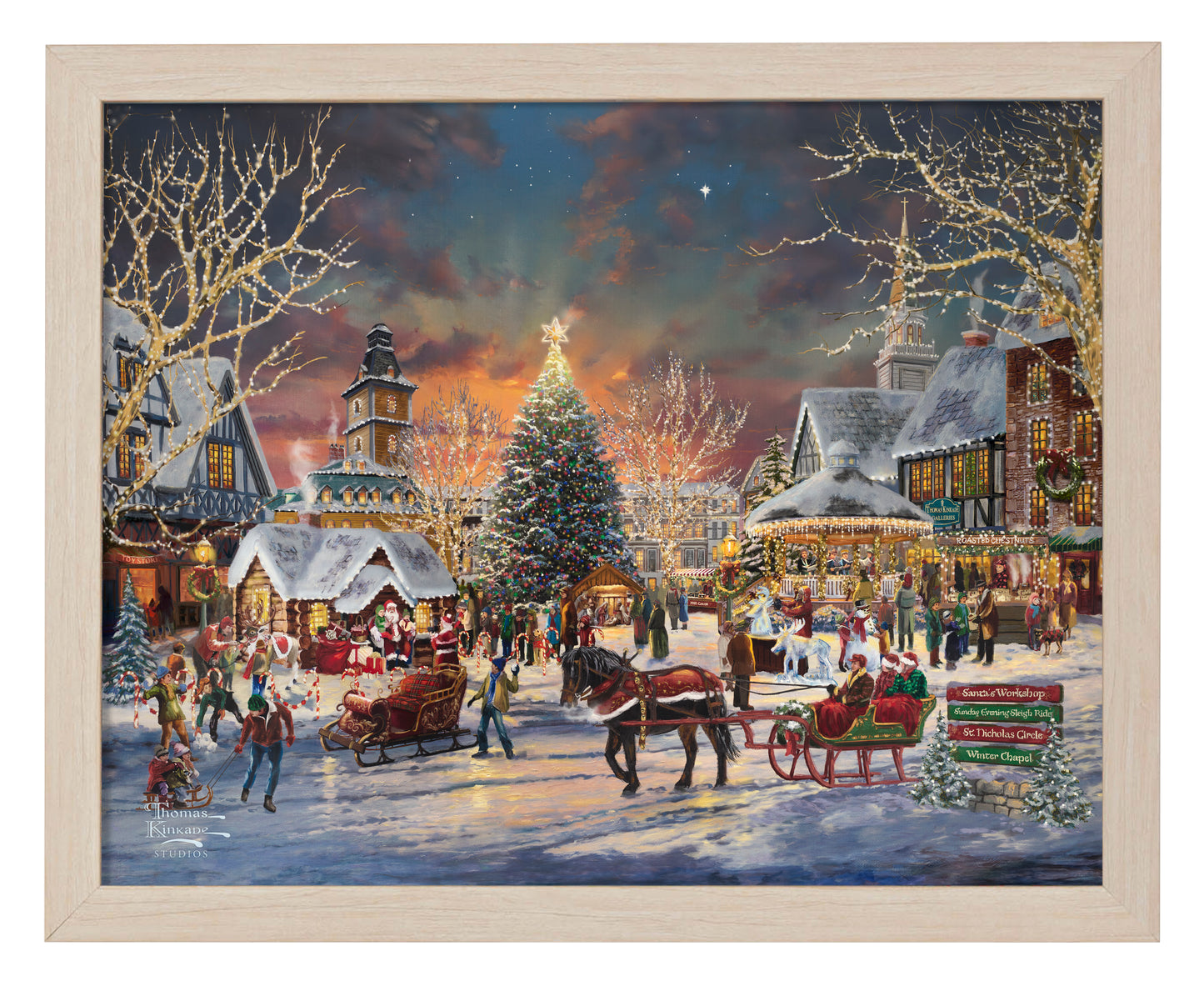 The Christmas Festival - Art Prints