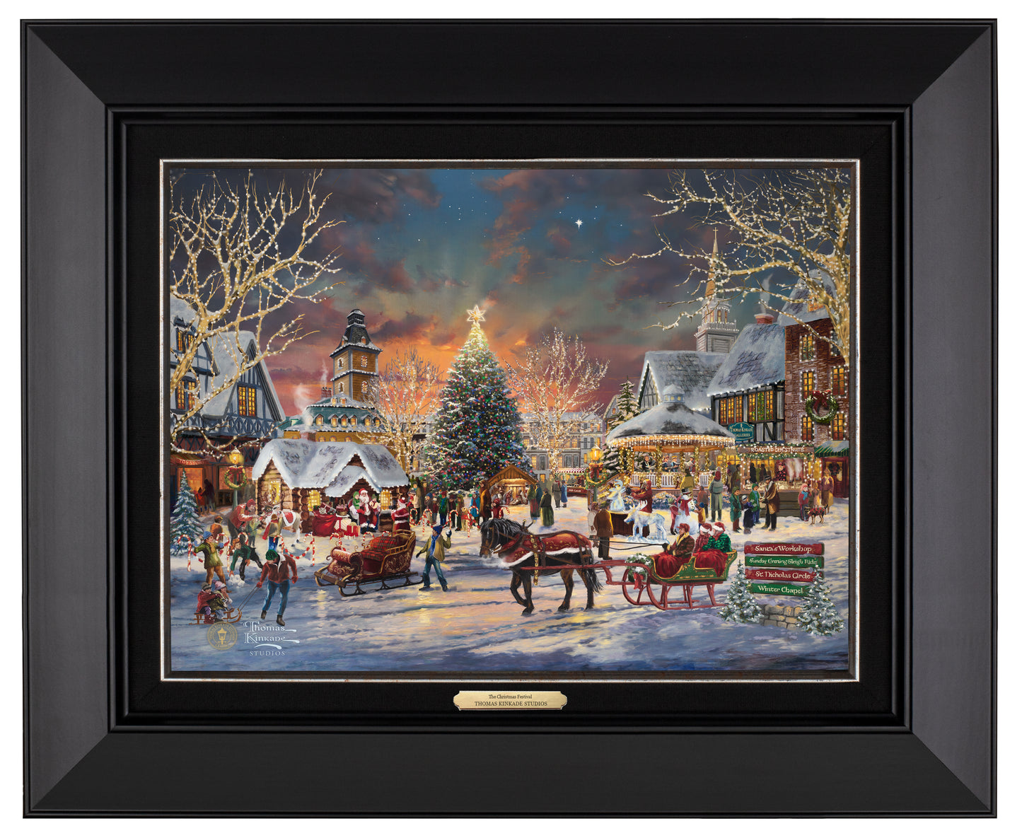 The Christmas Festival - Canvas Classics