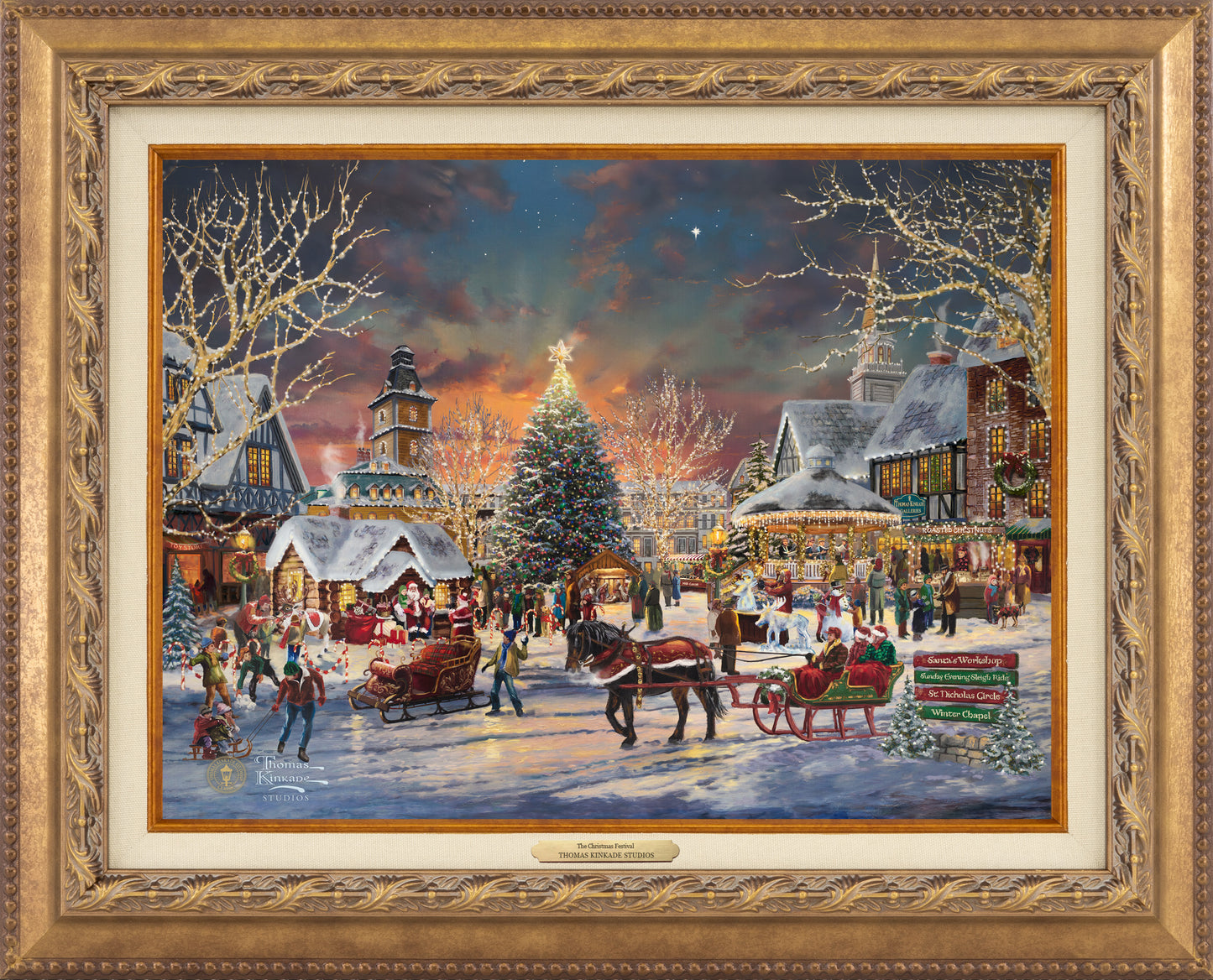 The Christmas Festival - Canvas Classics