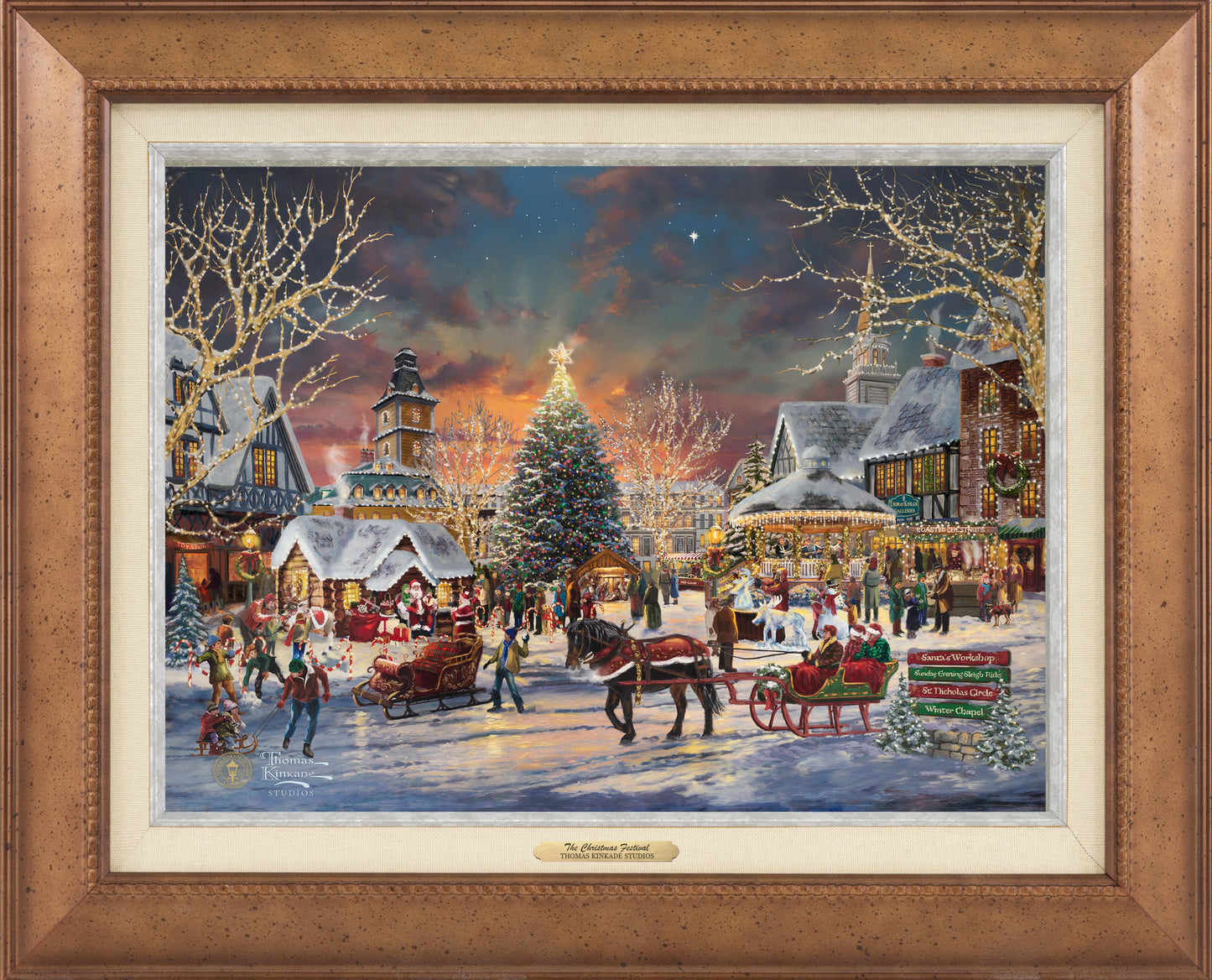 The Christmas Festival - Canvas Classics