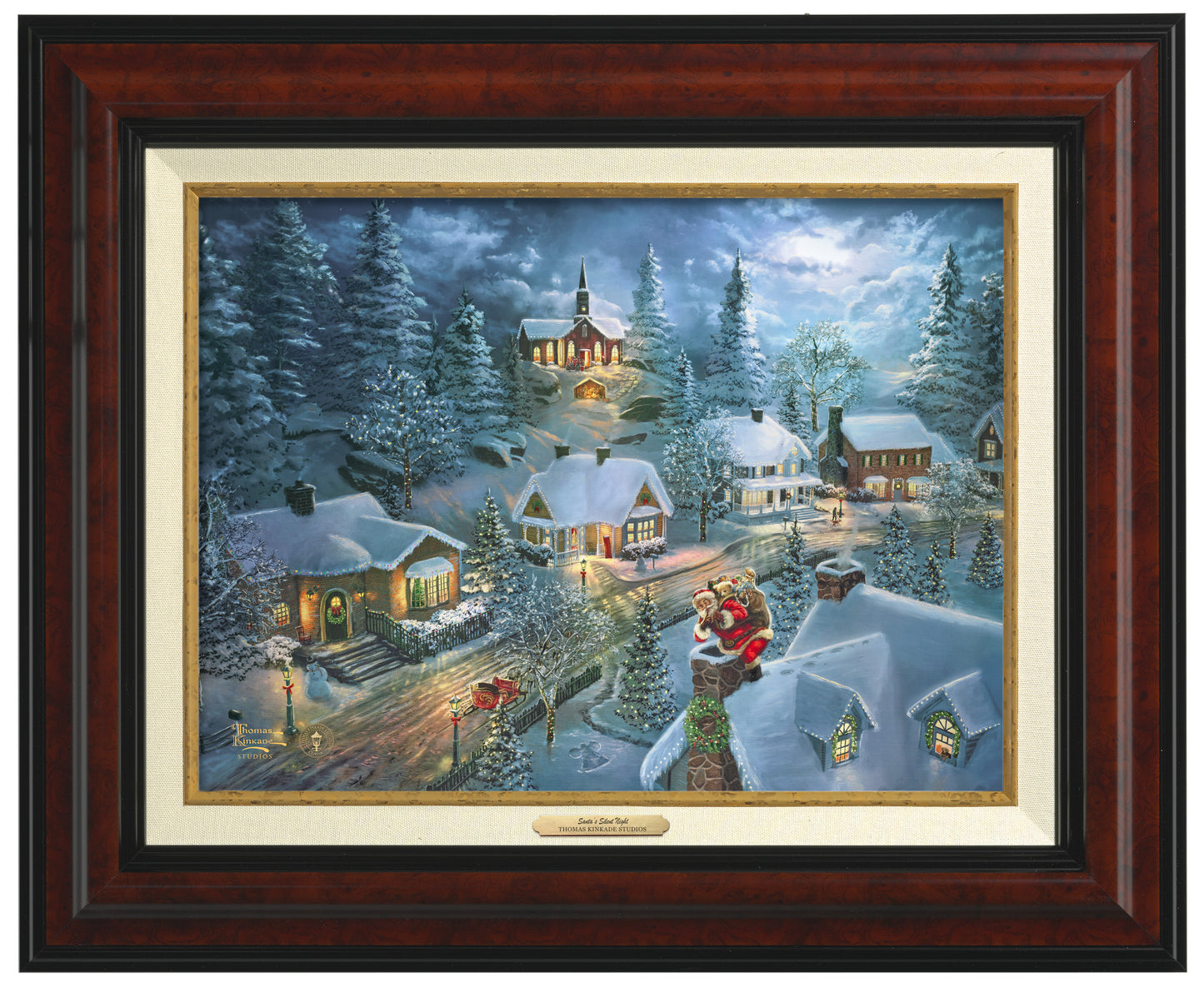 Santa's Silent Night - Canvas Classics