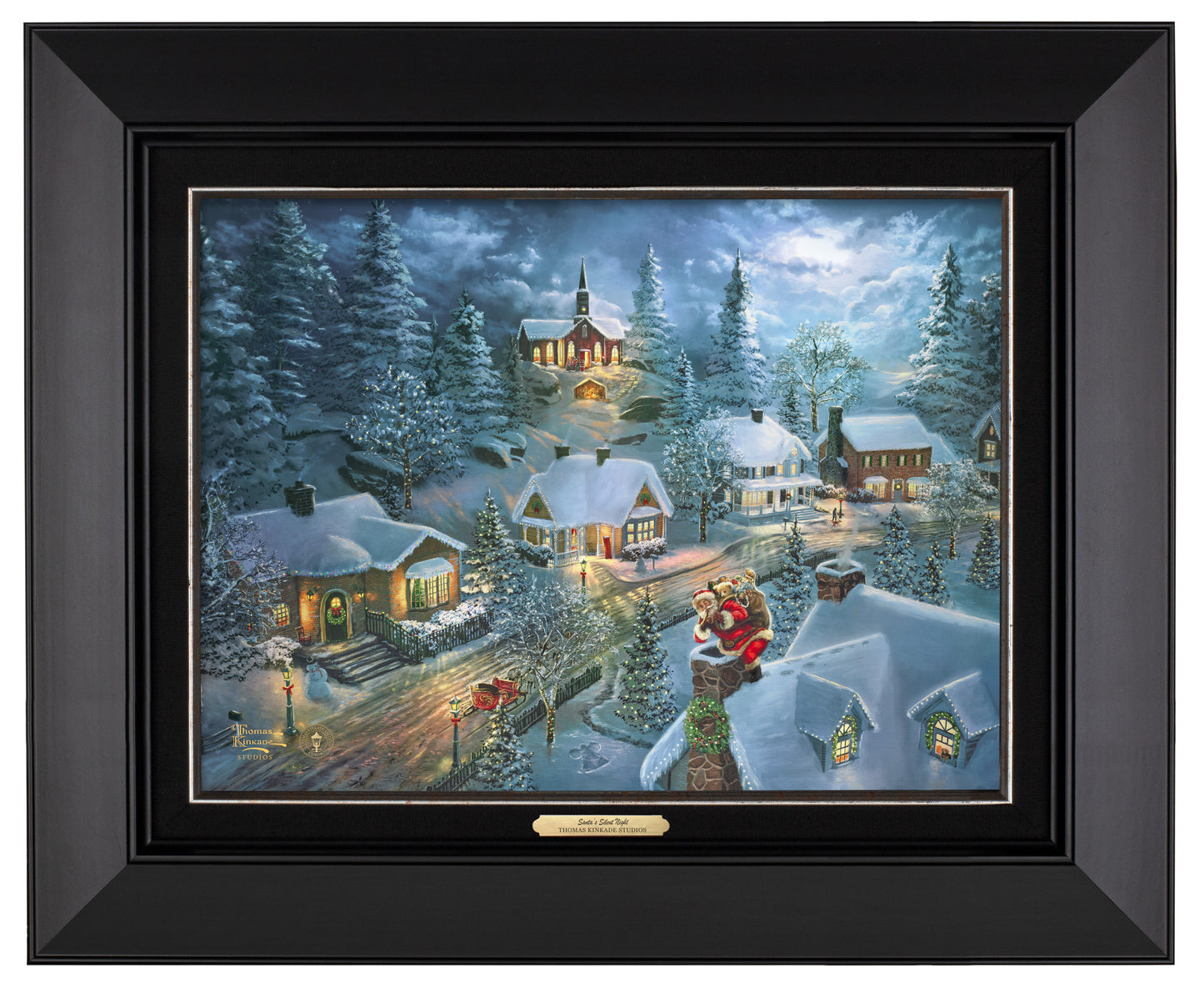 Santa's Silent Night - Canvas Classics
