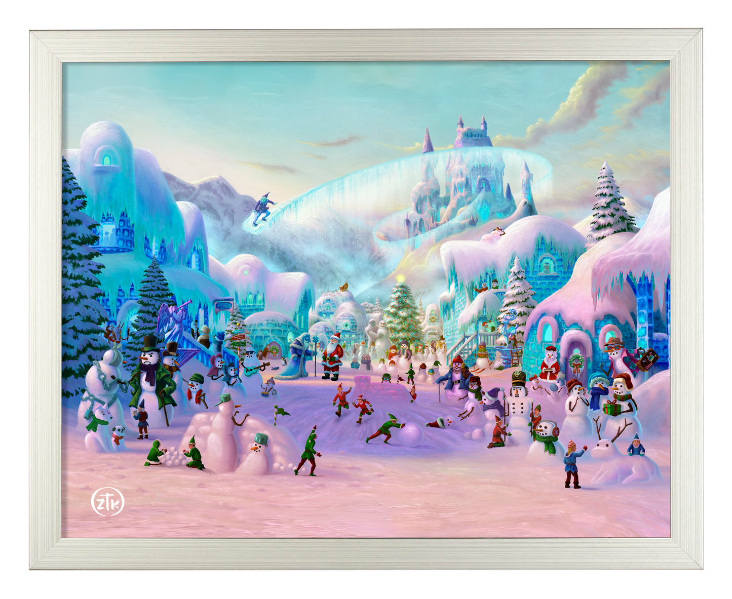 Snowman Sanctuary - Art Prints