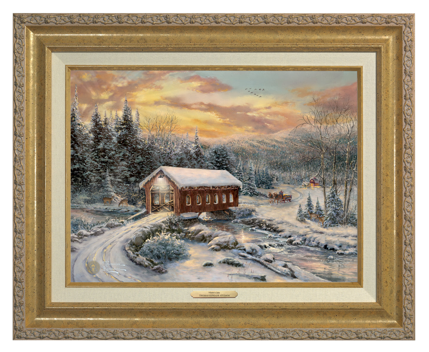 A Winter's Calm - Canvas Classics