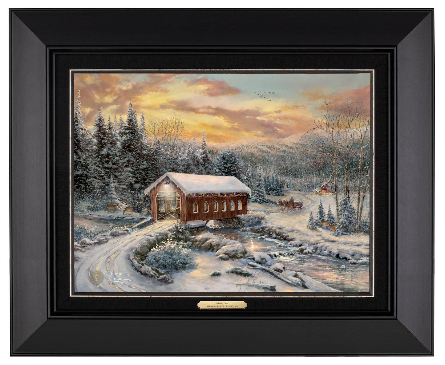 A Winter's Calm - Canvas Classics