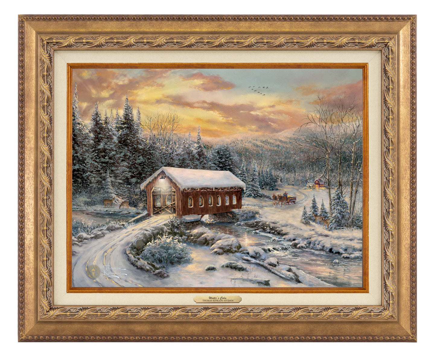 A Winter's Calm - Canvas Classics