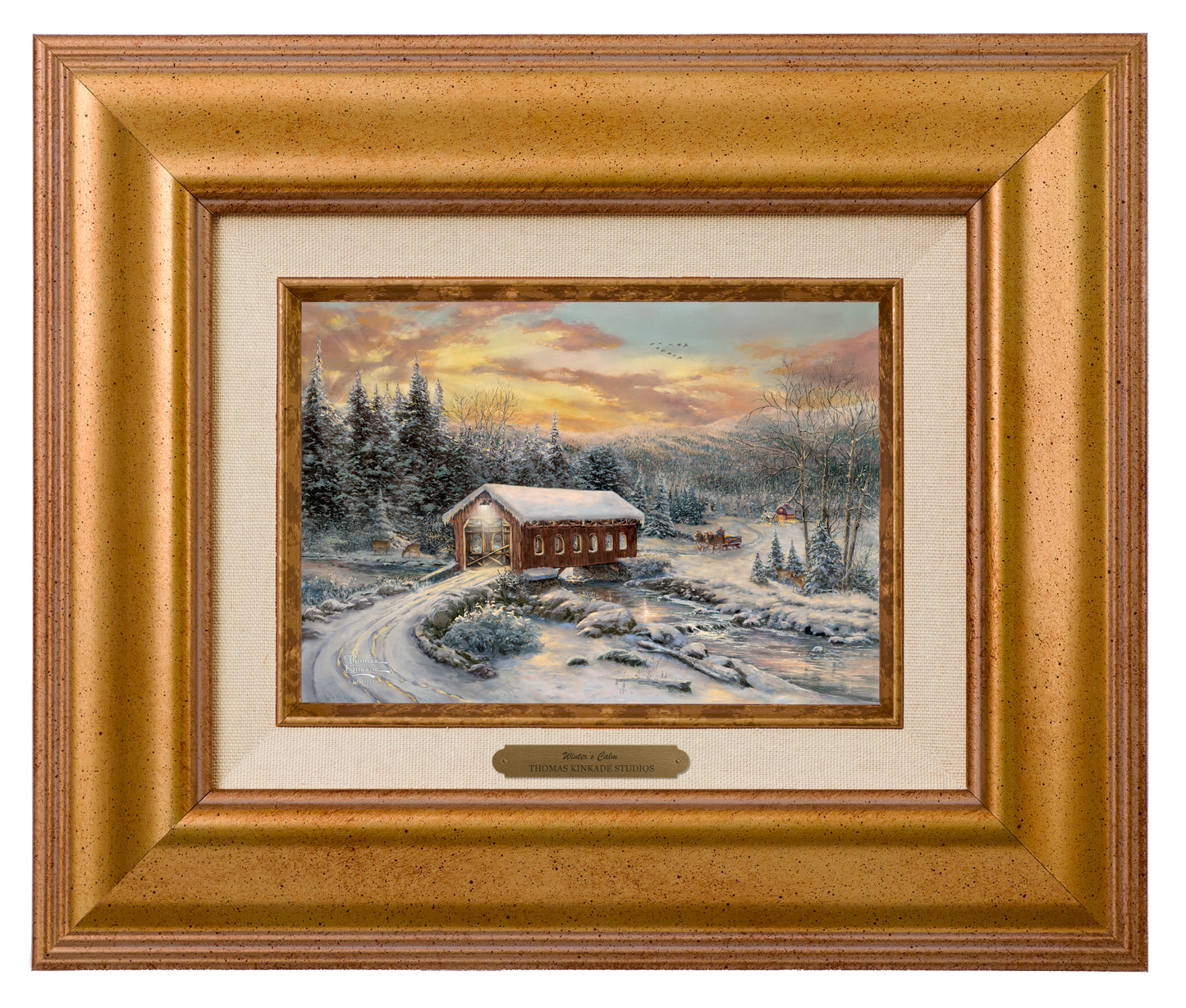 A Winter's Calm - Brushworks