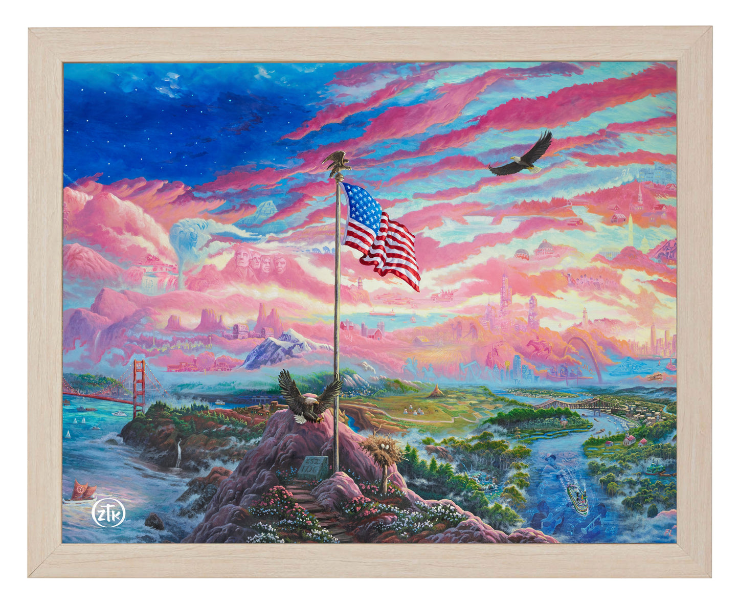 From Sea to Shining Sea - Art Prints