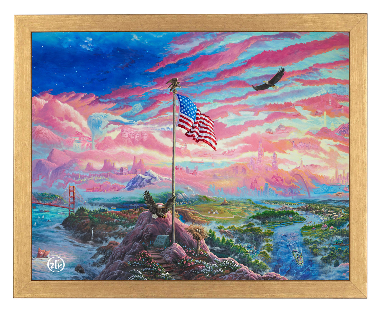 From Sea to Shining Sea - Art Prints