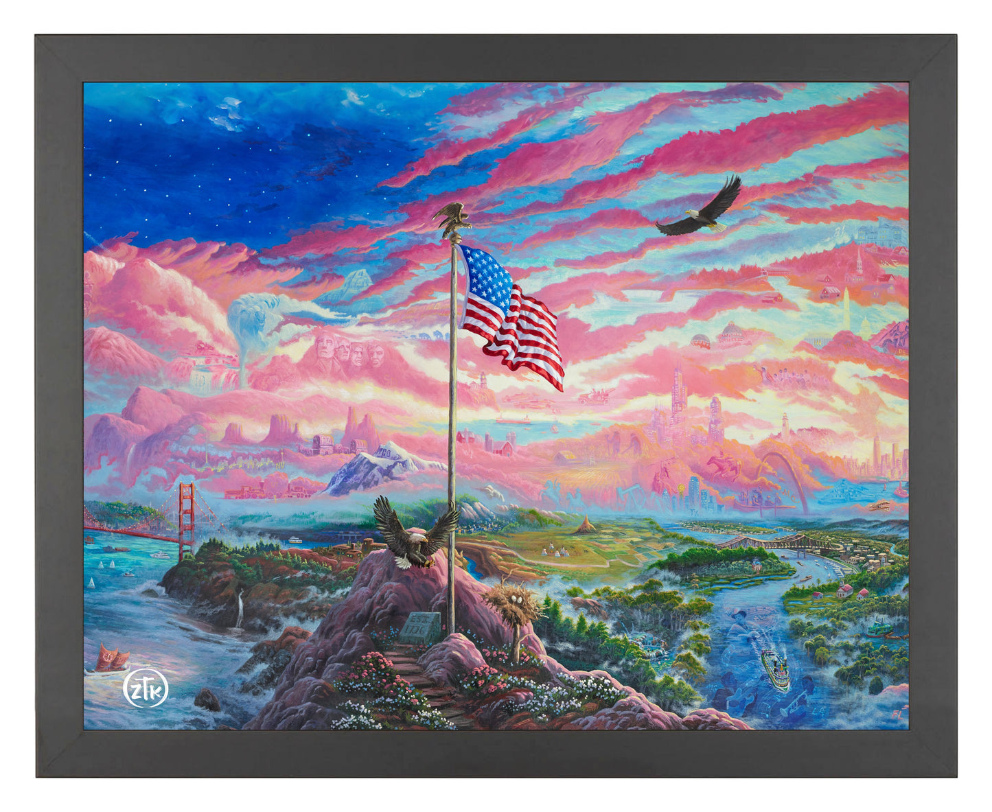 From Sea to Shining Sea - Art Prints