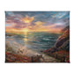 Beachside Gathering - 8" x 10" Gallery Wrapped Canvas