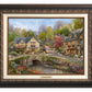 Summer in Cobblestone Village - Canvas Classics