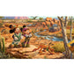 Disney Mickey and Minnie in the Outback - 16" x 31" Gallery Wrapped Canvas