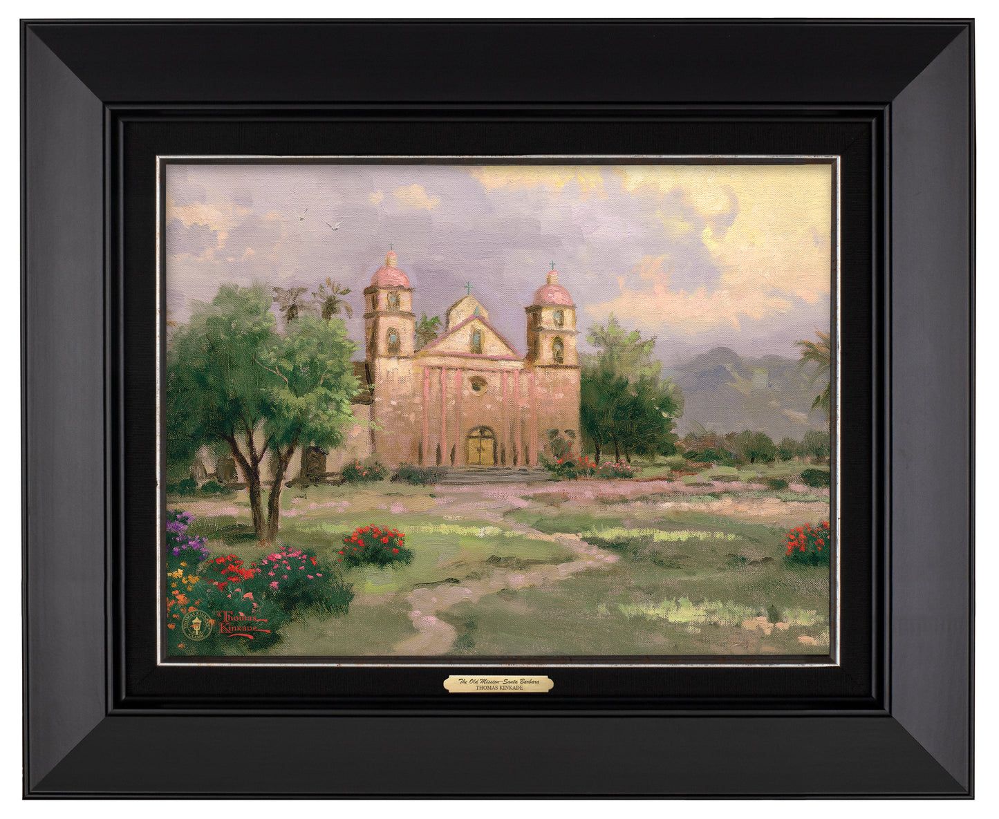 The Old Mission, Santa Barbara - Canvas Classics