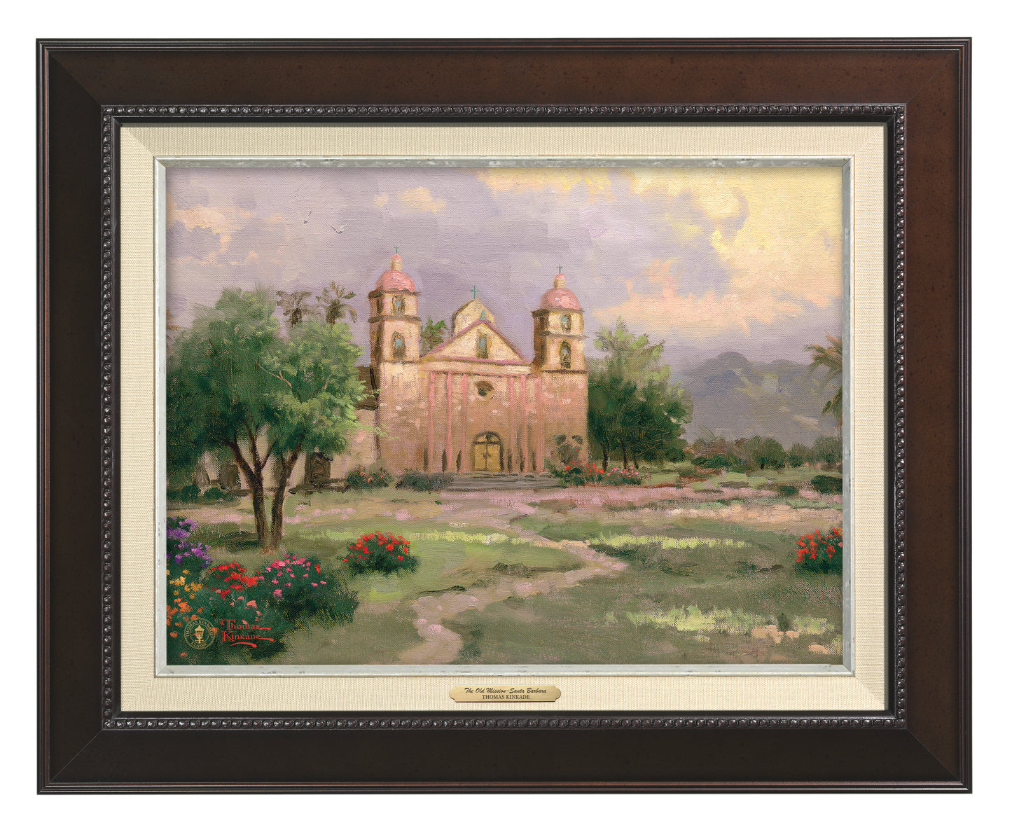 The Old Mission, Santa Barbara - Canvas Classics