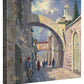 Via Dolorosa - 14" x 14" Gallery Wrapped Canvas