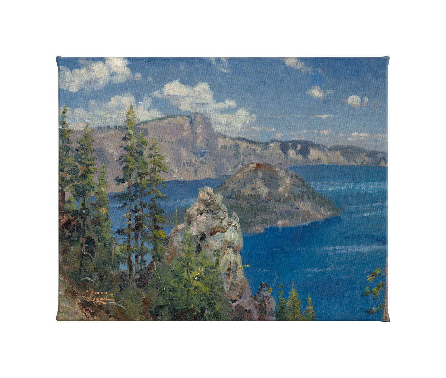 Crater Lake - 8" x 10" Gallery Wrapped Canvas