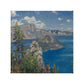 Crater Lake - 14" x 14" Gallery Wrapped Canvas