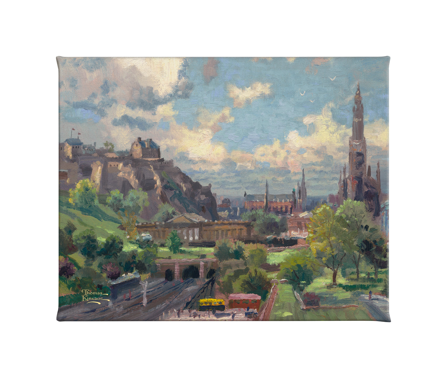 Edinburgh, Scotland - 8" x 10" Gallery Wrapped Canvas