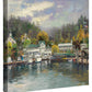Roche Harbor - 14" x 14" Gallery Wrapped Canvas