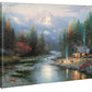 The End of a Perfect Day II - 8" x 10" Gallery Wrapped Canvas
