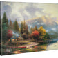 The End of a Perfect Day III - 8" x 10" Gallery Wrapped Canvas