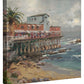 A View from Cannery Row, Monterey - 14" x 14" Gallery Wrapped Canvas