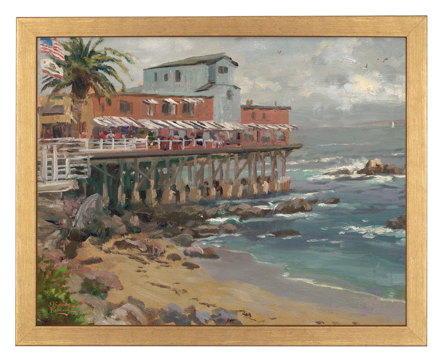 A View from Cannery Row, Monterey - Art Prints