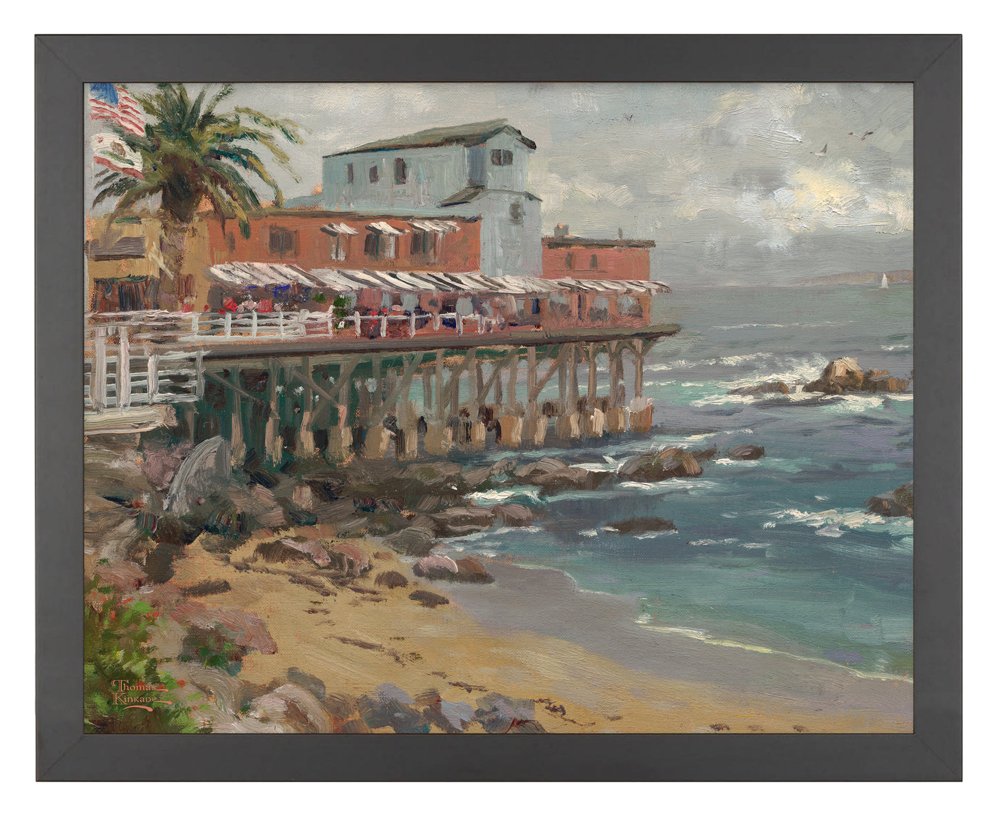 A View from Cannery Row, Monterey - Art Prints
