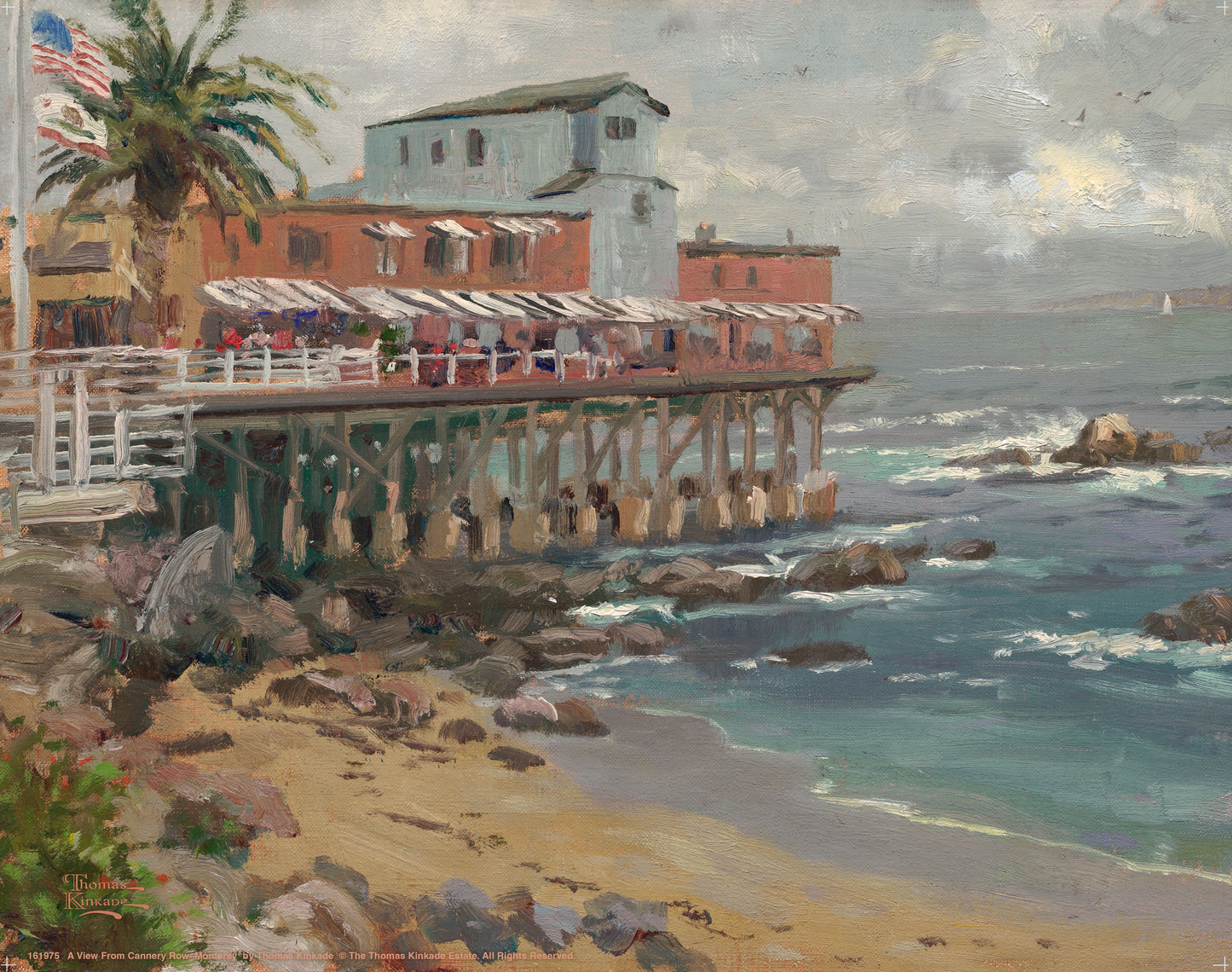 A View from Cannery Row, Monterey - Art Prints