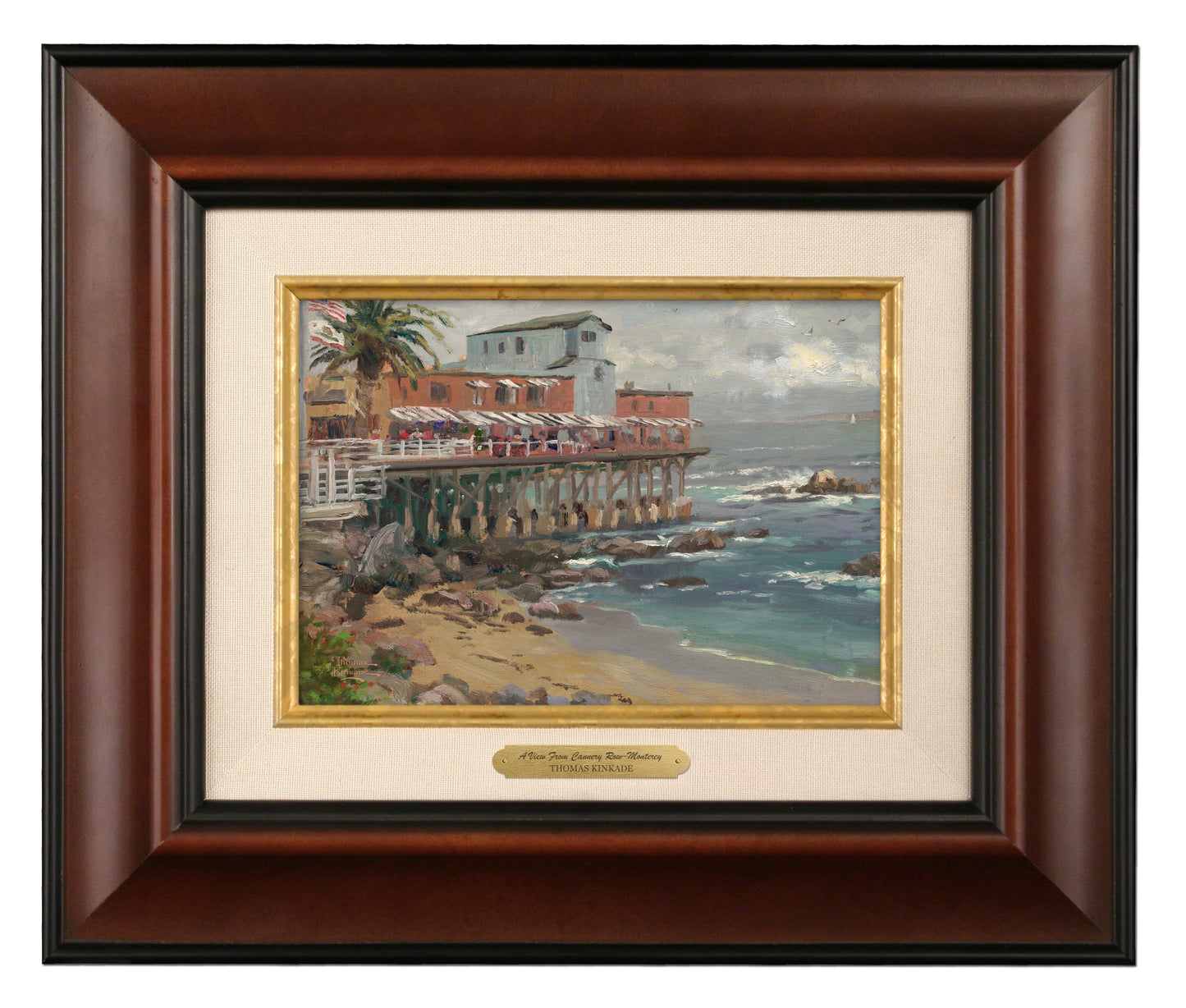 A View from Cannery Row, Monterey - Brushworks