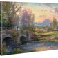 Cobblestone Evening - 8" x 10" Gallery Wrapped Canvas