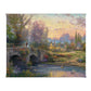 Cobblestone Evening - 8" x 10" Gallery Wrapped Canvas