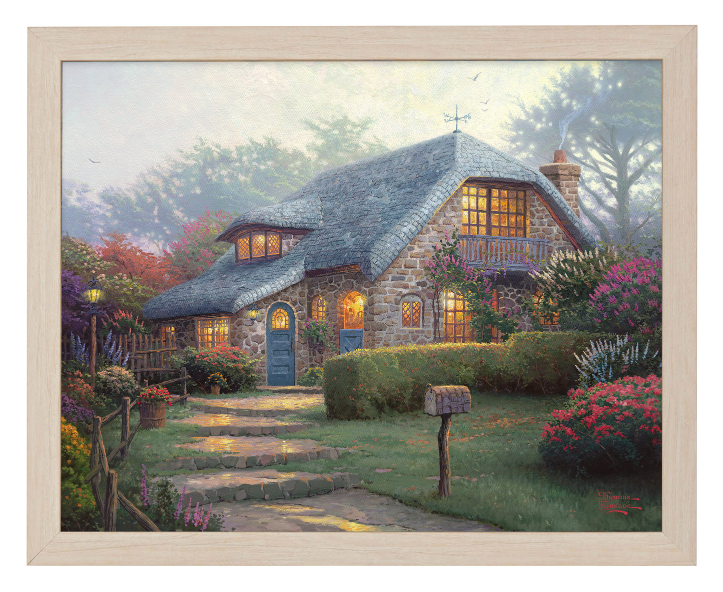 Lilac Cottage - Art Prints