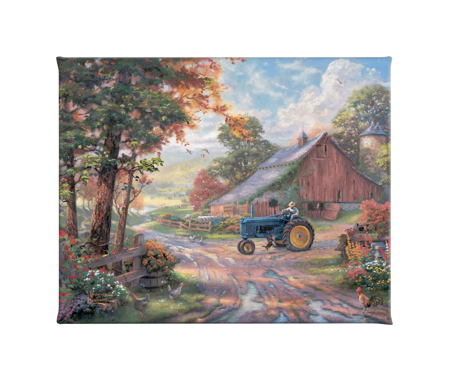 Summer's Heritage - 8" x 10" Gallery Wrapped Canvas