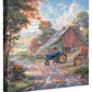 Summer's Heritage - 14" x 14" Gallery Wrapped Canvas