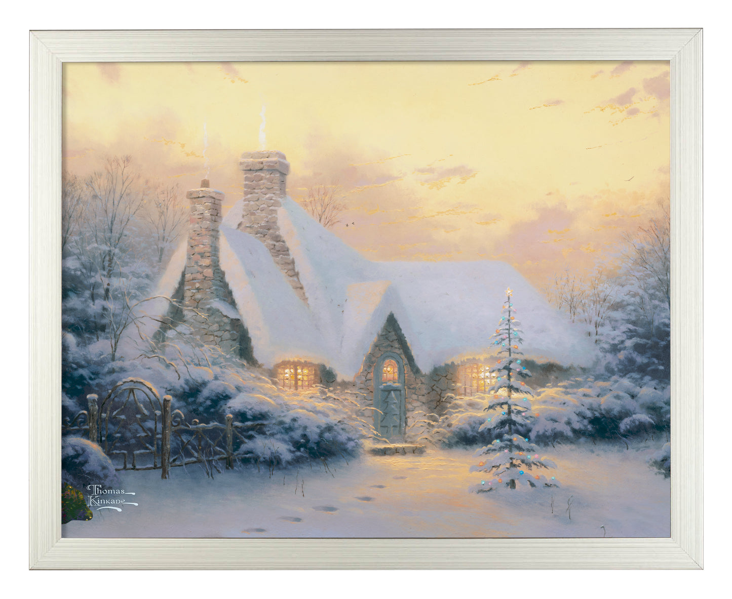 Christmas Tree Cottage - Art Prints