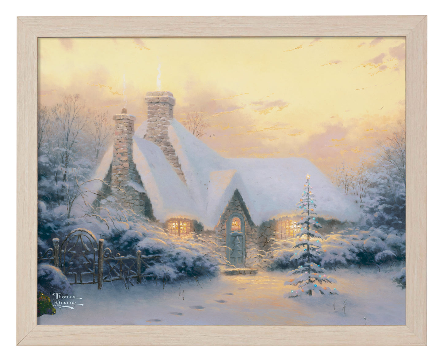 Christmas Tree Cottage - Art Prints