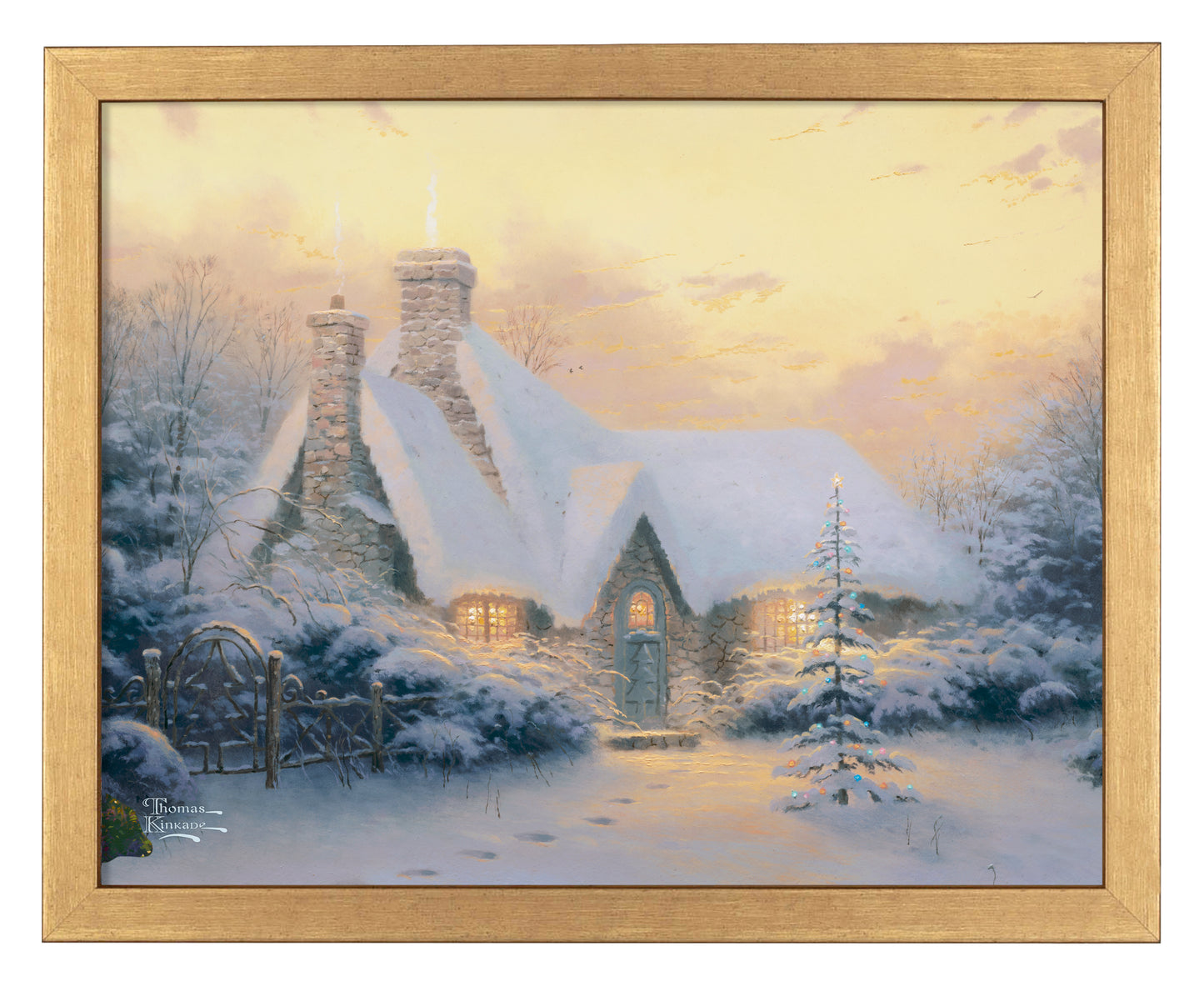 Christmas Tree Cottage - Art Prints