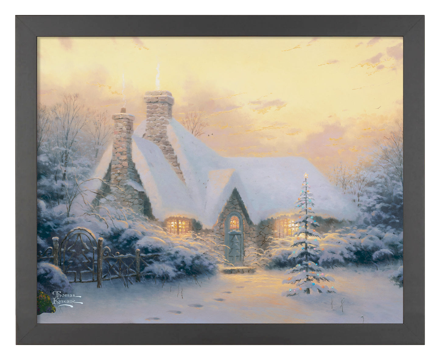 Christmas Tree Cottage - Art Prints