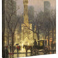 The Water Tower, Chicago - 14" x 14" Gallery Wrapped Canvas