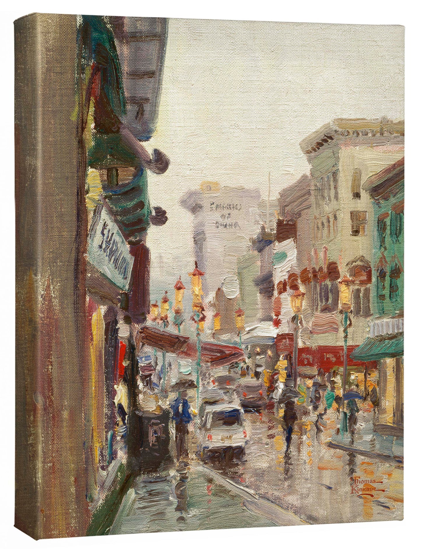 Chinatown, San Francisco - 8" x 10" Gallery Wrapped Canvas