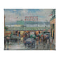 Pike Place Market, Seattle - 8" x 10" Gallery Wrapped Canvas