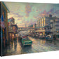 Cannery Row Sunset - 8" x 10" Gallery Wrapped Canvas