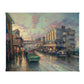 Cannery Row Sunset - 8" x 10" Gallery Wrapped Canvas
