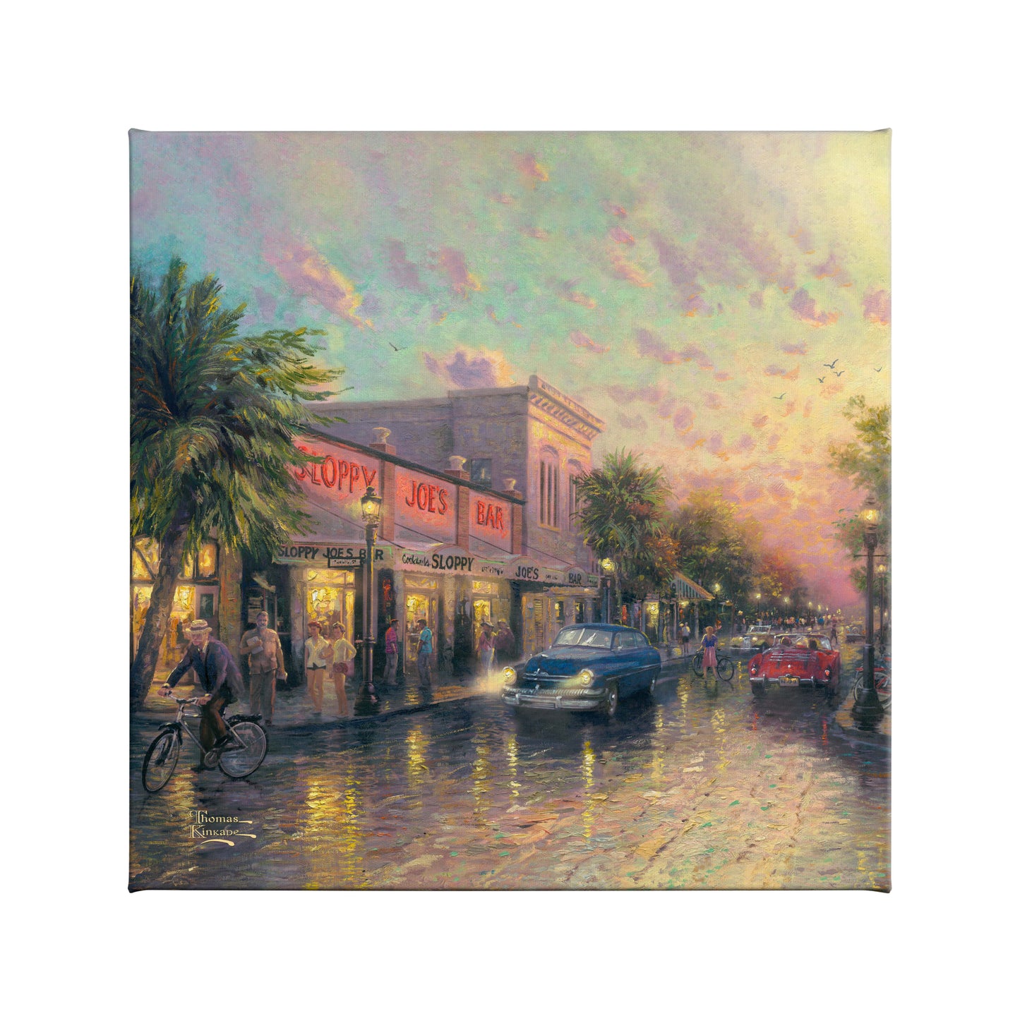 Key West - 14" x 14" Gallery Wrapped Canvas