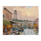 Main Street Matinee - 8" x 10" Gallery Wrapped Canvas